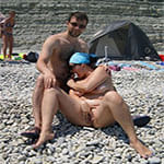 Фото нудистов занимающихся сексом прямо на пляже