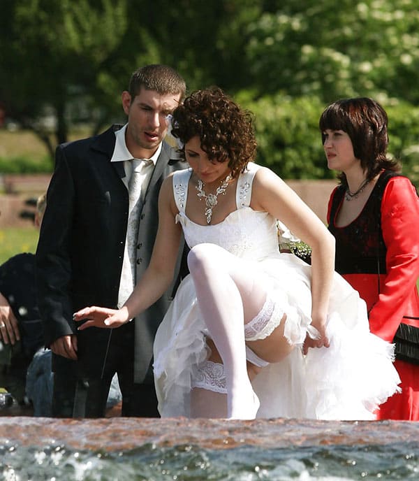 Случайные засветы русских невест подсмотренное 13 фото
