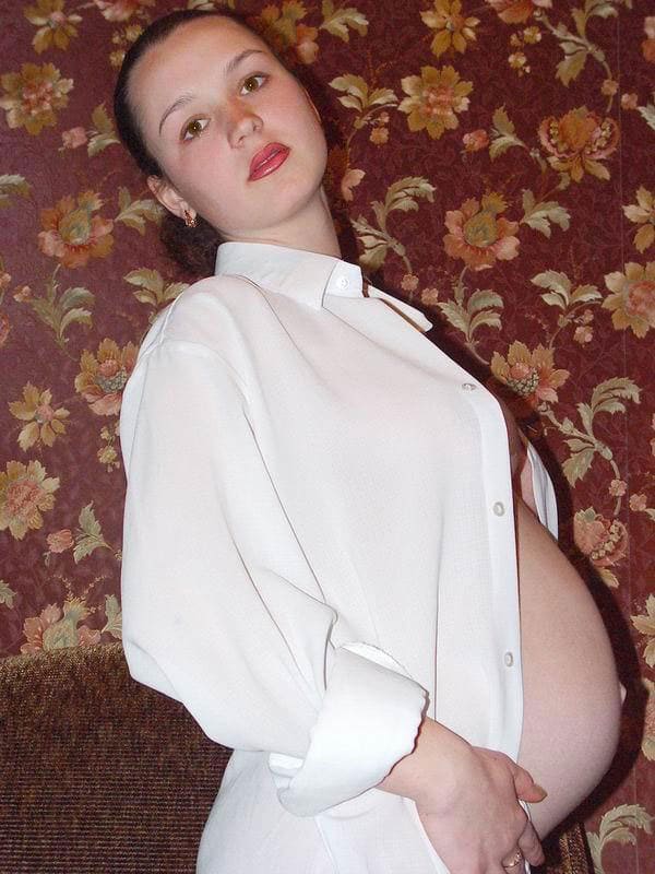 Украинская беременная девушка с большими коричневыми сосками 13 из 79 фото