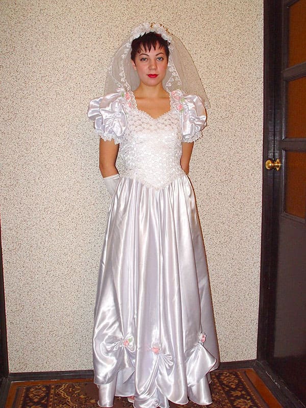 Невеста сняла платье и показала голую пизду 1 из 63 фото