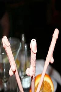 Женские трубочки для коктейлей на любой праздник