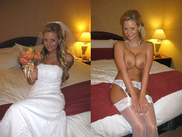 Фотографии невест до и после свадьбы голышом 1 из 33 фото