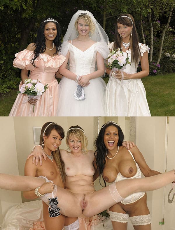 Фотографии невест до и после свадьбы голышом 2 из 33 фото