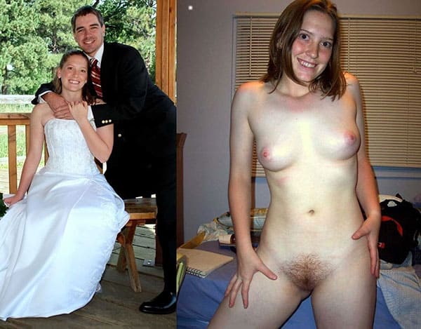 Фотографии невест до и после свадьбы голышом 26 из 33 фото