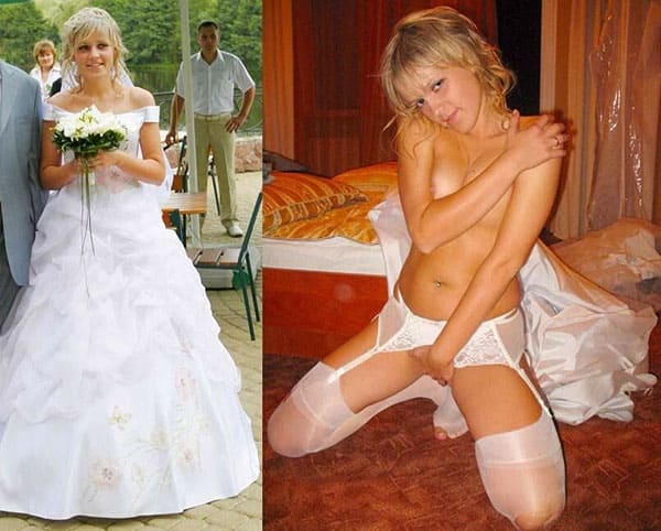 Фотографии невест до и после свадьбы голышом 3 из 33 фото
