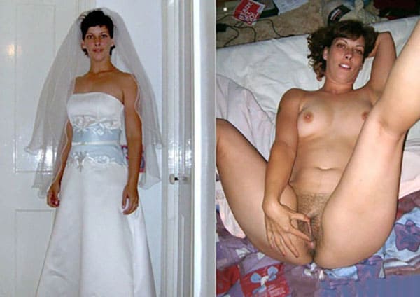 Фотографии невест до и после свадьбы голышом 30 из 33 фото