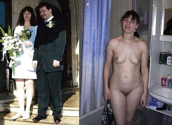 Фотографии невест до и после свадьбы голышом 32 из 33 фото