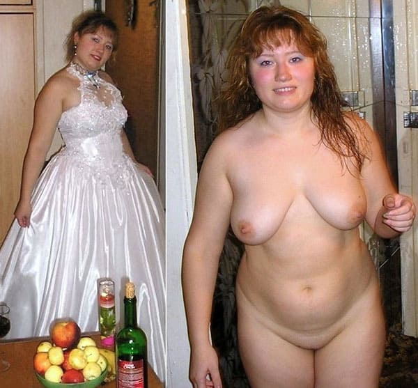 Фотографии невест до и после свадьбы голышом 8 из 33 фото