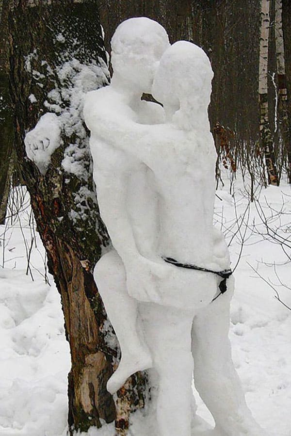 Порно снеговики и голые девушки 15 из 25 фото