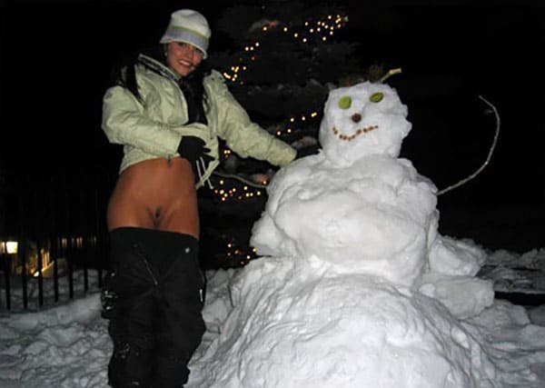 Порно снеговики и голые девушки 16 из 25 фото