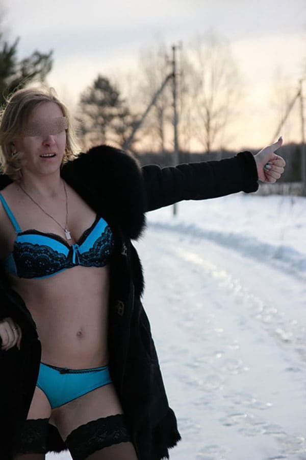 Русские бабы даже голышом зимы не боятся 27 из 30 фото